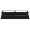 Getfort Panel de distribución de alimentación 3U 22x Schuko 230V 16A con cable de 2m negro