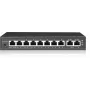 EasyCam EC-POE-SW82 Switch PoE de 8 puertos 96W