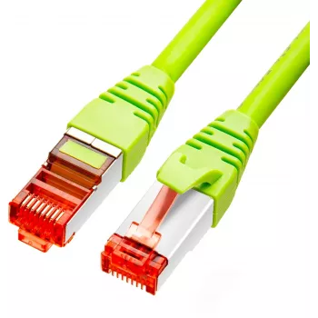 GETFORT Cable de red Ethernet Cat.6A S/FTP LSOH 10m verde