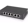 EasyCam EC-POE-SW42 Switch PoE de 6 puertos (4 PoE + 2 Uplink) 60W