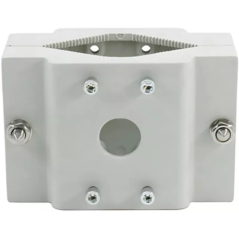 MITON A218 Soporte adaptador para montaje en poste blanco