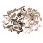 GETFORT Conector RJ45 Cat.6 blindado 8P8C con guía de cables (100 unidades)