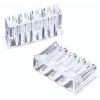 GETFORT Conector modular RJ45 Cat.6 8P8C UTP con guía de cables integrada (pack de 100)