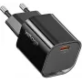 Voltage Cargador GaN Mini 20W PD 3.0 QC 3.0 USB-C negro