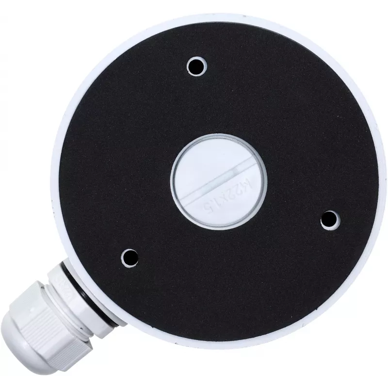 MITON MT-P1280 Caja de derivación de superficie, IP54, gris (RAL 7035), 128x80x50 mm