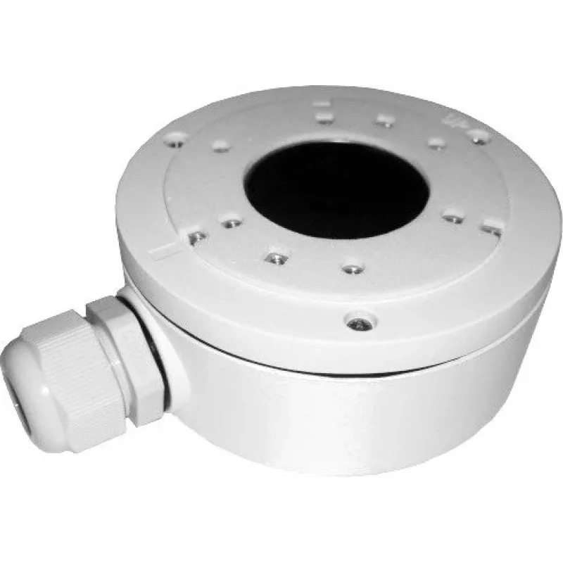 MITON MT-P1280 Caja de derivación de superficie, IP54, gris (RAL 7035), 128x80x50 mm