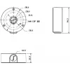 MITON MT-P134-B Caja de superficie IP65 gris ABS
