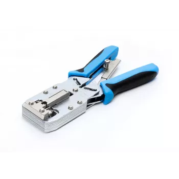 Herramienta de crimpado Getfort RJ45 8P+6P+4P+AMP Cat.6 con control de presión