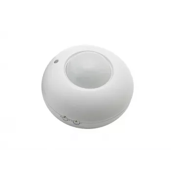 ORNO OR-CR-203/W Detector de movimiento PIR blanco, 160°, 9m, 230V, montaje empotrado