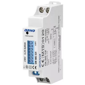 ORNO OR-WE-521 Contador de energía monofásico