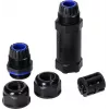 ORNO Conector de cable recto IP68 M25 3x6mm² 450V/30A OR-AE-13603