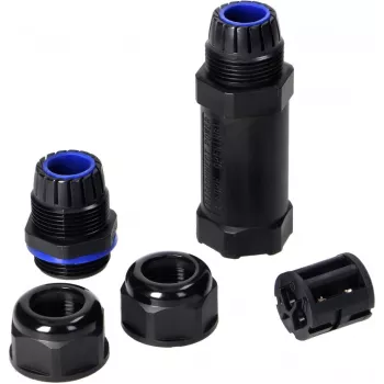ORNO Conector de cable recto IP68 M25 3x6mm² 450V/30A OR-AE-13603