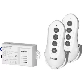 ORNO OR-GB-448 Set de control de luz inalámbrico con 2 mandos a distancia