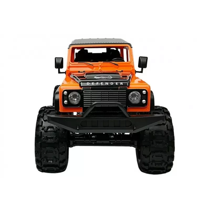 Double E Coche teledirigido Land Rover Defender R/C naranja 1:14
