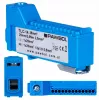 PAWBOL LZB E.4136N Borne de carril sin tornillos azul 12 polos 450V 24A