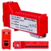 PAWBOL LZB E.4136CZ Borne de carril sin tornillos 12 polos rojo 450V 24A