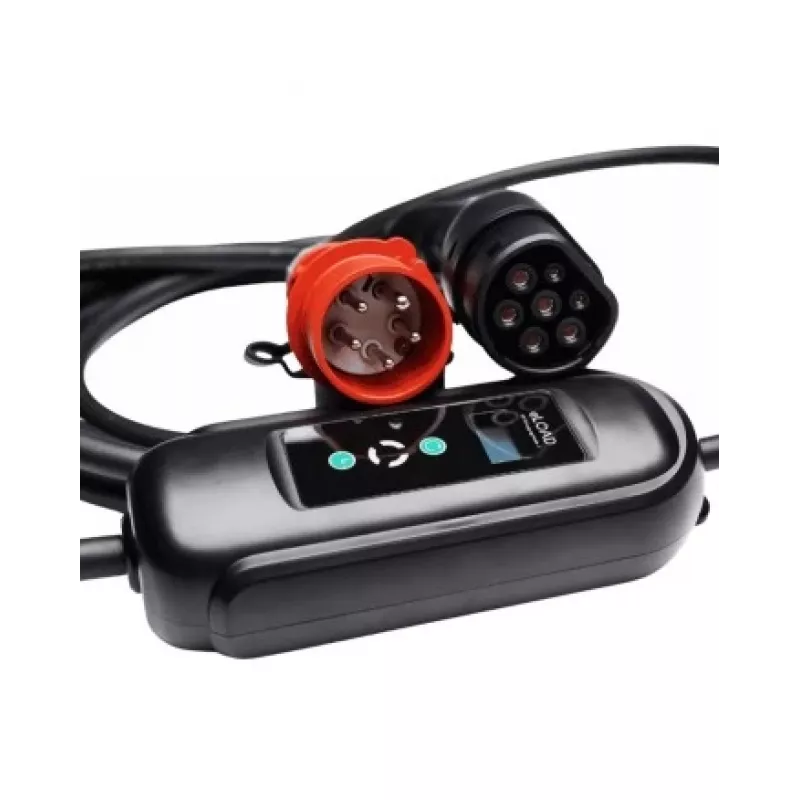ELOAD TIETOSET Cargador para vehículo eléctrico 11kW 3x16A cable 10m Type 2