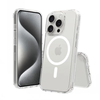 SCREENOR bumper iPhone 16 Pro MagSafe transparente