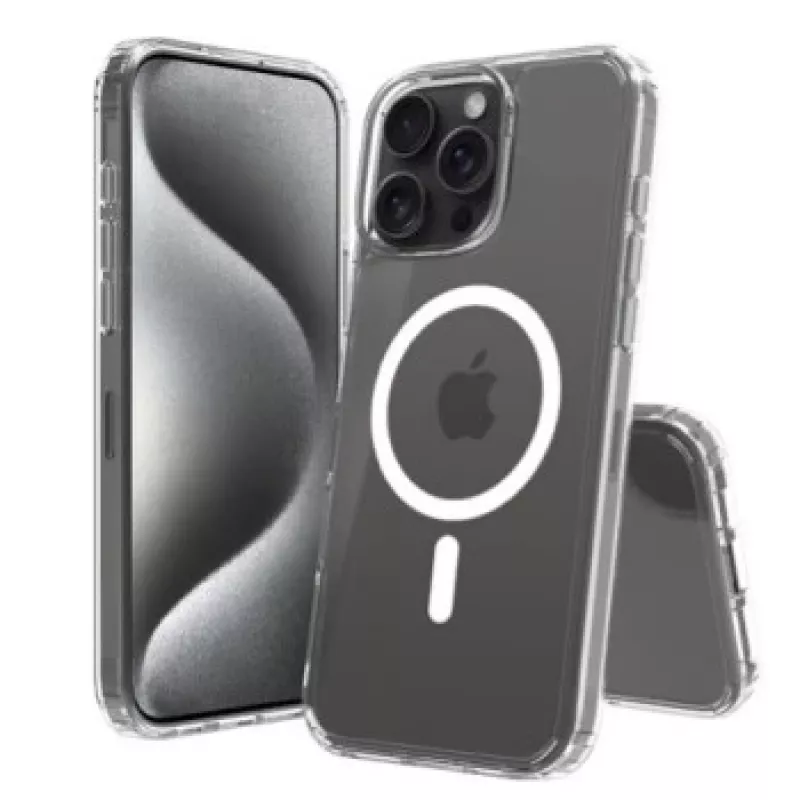 SCREENOR bumper iPhone 16 Pro Max MagSafe transparente