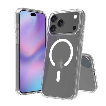 SCREENOR bumper iPhone 17 Pro Max MagSafe transparente