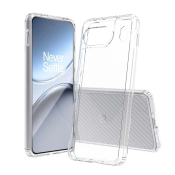 SCREENOR funda bumper para OnePlus Nord 4, transparente