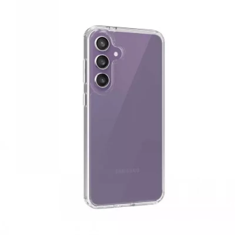 SCREENOR Funda Bumper para Samsung Galaxy S24 FE, Transparente