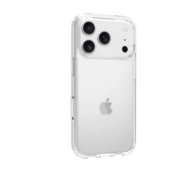 SCREENOR Funda Bumper para Apple iPhone 17 Pro, Transparente