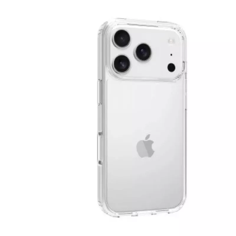 SCREENOR Funda Bumper para Apple iPhone 17 Pro, Transparente