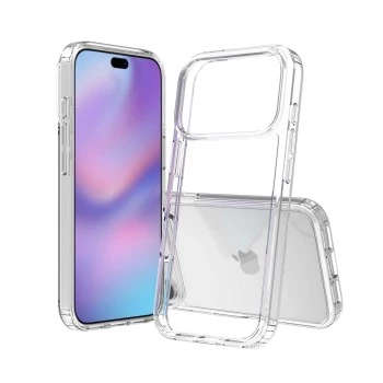 SCREENOR Funda Bumper para Apple iPhone 17 Pro, Transparente