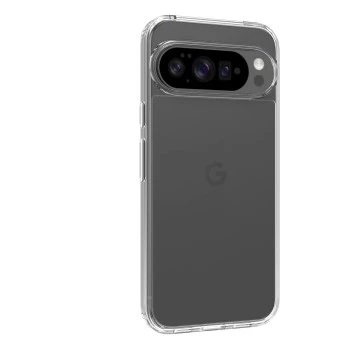 SCREENOR Funda Bumper para Google Pixel 10 Pro XL, Transparente