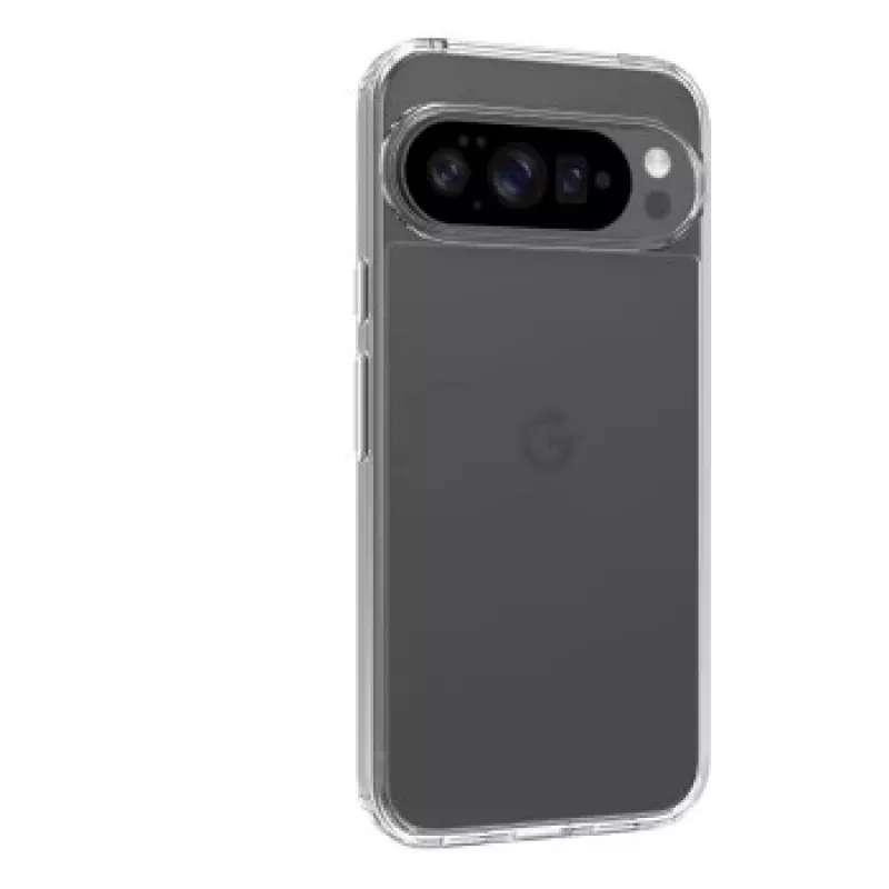 SCREENOR Funda Bumper para Google Pixel 10 Pro XL, Transparente