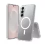 SCREENOR funda bumper para Samsung S26+, magnética transparente