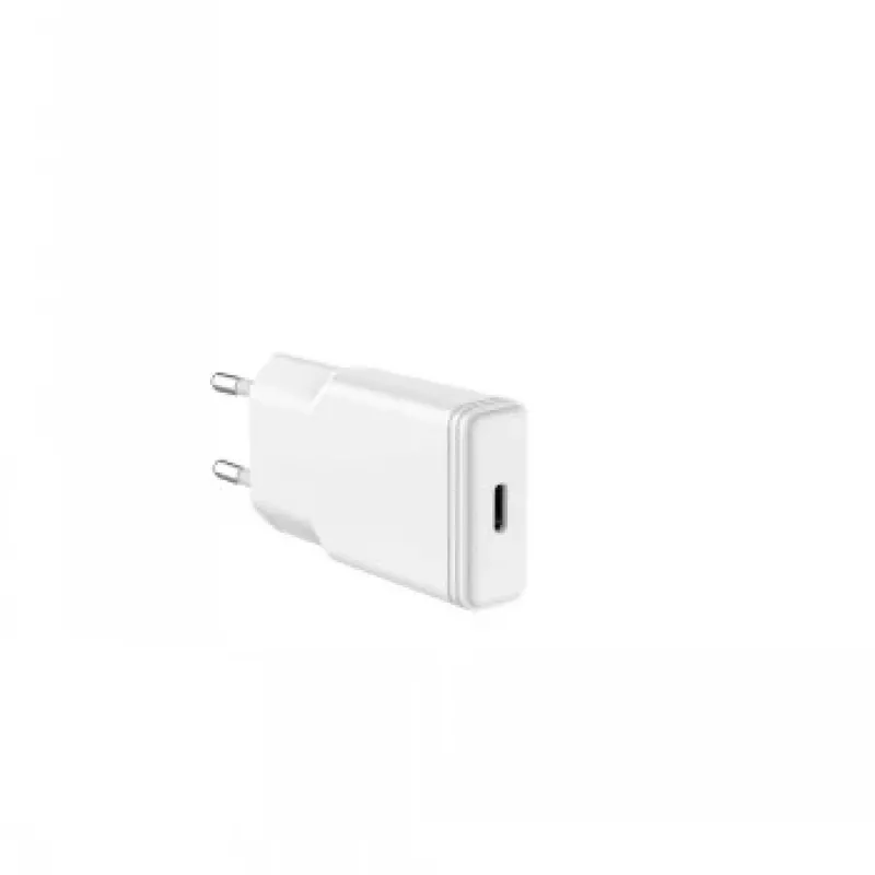 GRATEQ TAHKO 20W USB-C PD Cargador de pared pack con cable USB-C a Lightning de 1,5 m, Blanco