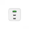 GRATEQ HALTI Cargador de pared GaN PD/PPS 2xUSB-C/1xUSB-A 100W negro