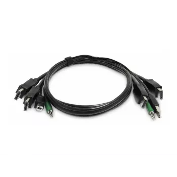 StarTech.com 2-Port DVI-I USB KVM Switch con soporte de audio - conforme TAA
