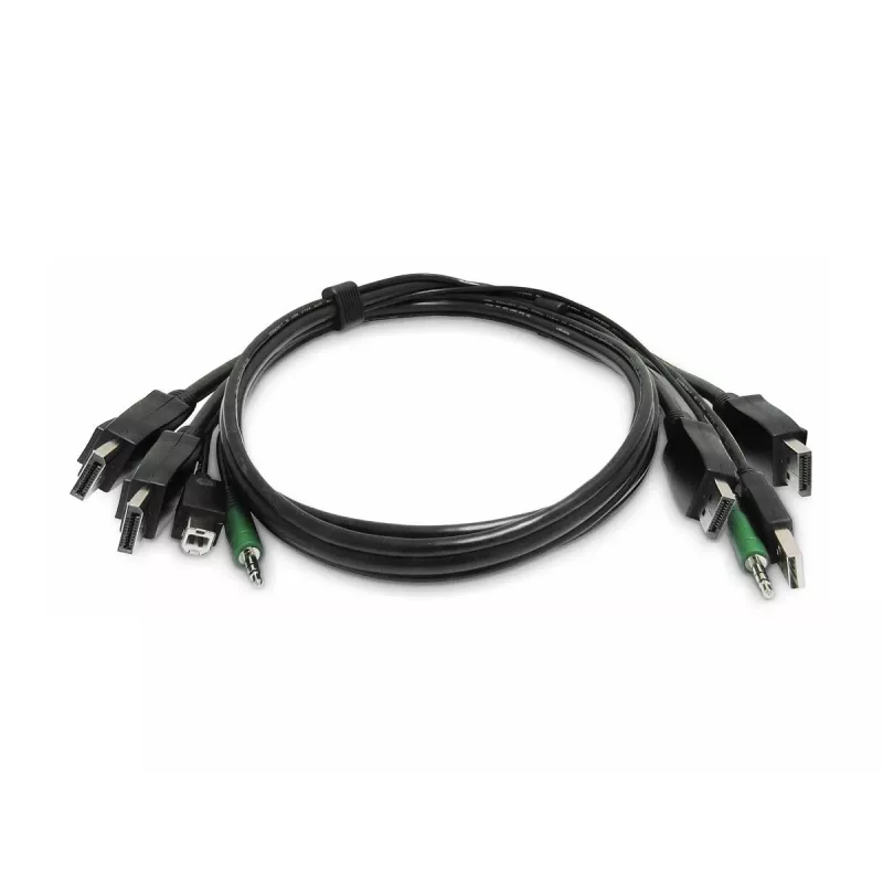 StarTech.com 2-Port DVI-I USB KVM Switch con soporte de audio - conforme TAA