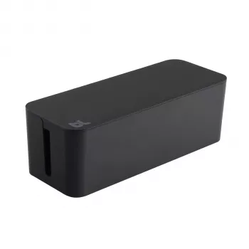 Bluelounge CableBox Black Caja de gestión de cables