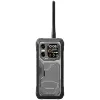 Blackview XPLORE 1 walkie-talkie 22 km teléfono resistente 5G 6,78 inch FHD 2460x1080 120Hz + 2,01 inch 296x240 12+256 GB MTK Dimensity 7050 Octa-Core 2,4 GHz cámara 50+64+20 MP visión nocturna 20000 mAh NFC Gorilla Glass 5 Android 15 MIL-STD negro
