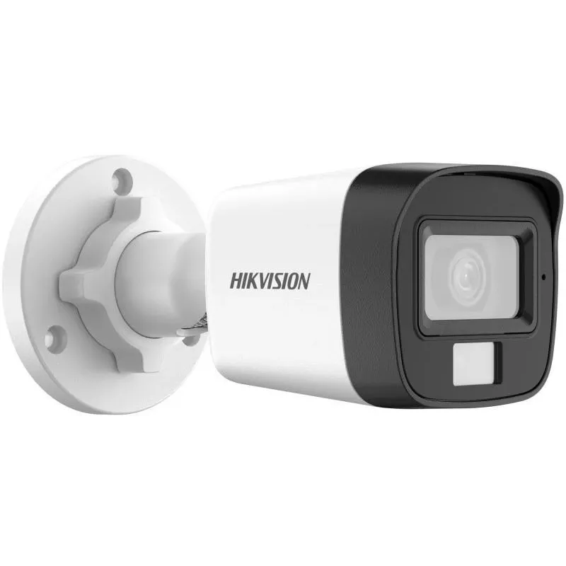 Hikvision DS-2CE16K0T-LPFS cámara bullet 3K 4 en 1 con objetivo de 2,8mm y luz blanca