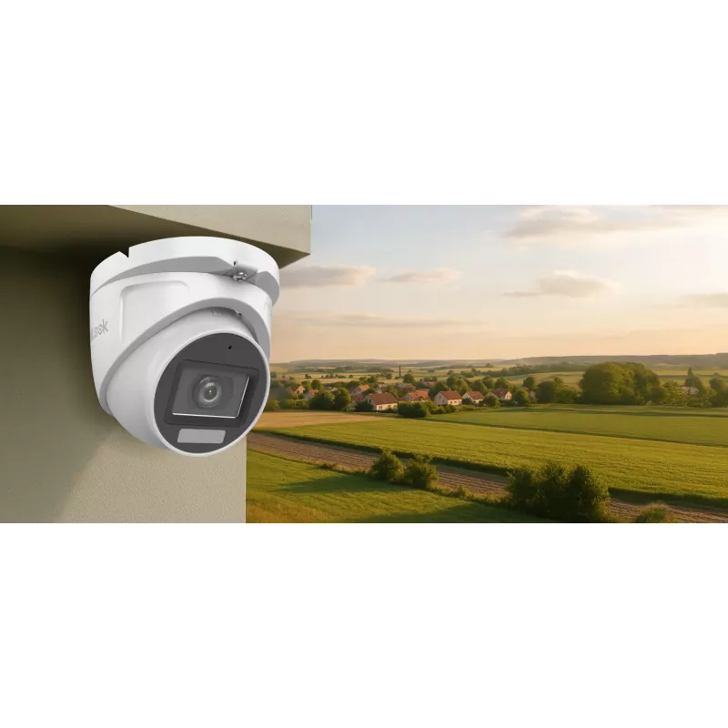 HILOOK THC-T127-LMC(2.8mm) 2MP Cámara Turret Smart Hybrid Light 20m