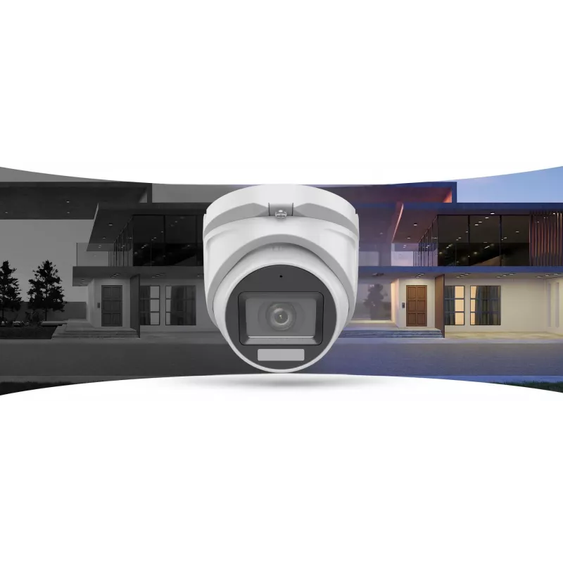 HILOOK THC-T127-LMC(2.8mm) 2MP Cámara Turret Smart Hybrid Light 20m