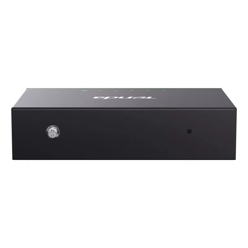 Tenda TEG1005M Switch Gigabit Ethernet 5 Puertos Sobremesa Plástico Sin Ventilador