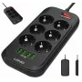 Regleta LDNIO SE6403, 6 enchufes + 4 USB
