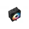 Deepcool AG500 BK ARGB Disipador CPU Single Tower, Negro, Ventilador PWM 120mm, 5 Heatpipes, Intel/AMD
