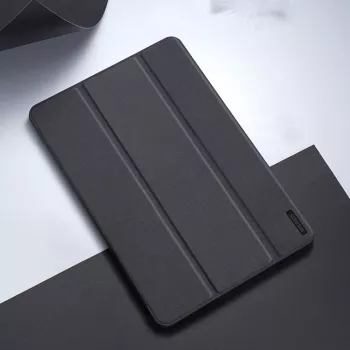 Dux Ducis Domo Funda con Tapa y Smart Sleep para Xiaomi Redmi Pad Pro (4G/5G)/Poco Pad 12.1 - Negro