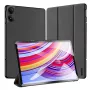 Dux Ducis Domo Funda con Tapa y Smart Sleep para Xiaomi Redmi Pad Pro (4G/5G)/Poco Pad 12.1 - Negro