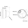 Hikvision DS-2CD2143G2-LI(2.8mm) PL Cámara IP Domo 4MP AcuSense con Objetivo de 2,8 mm, Luz Blanca e IR