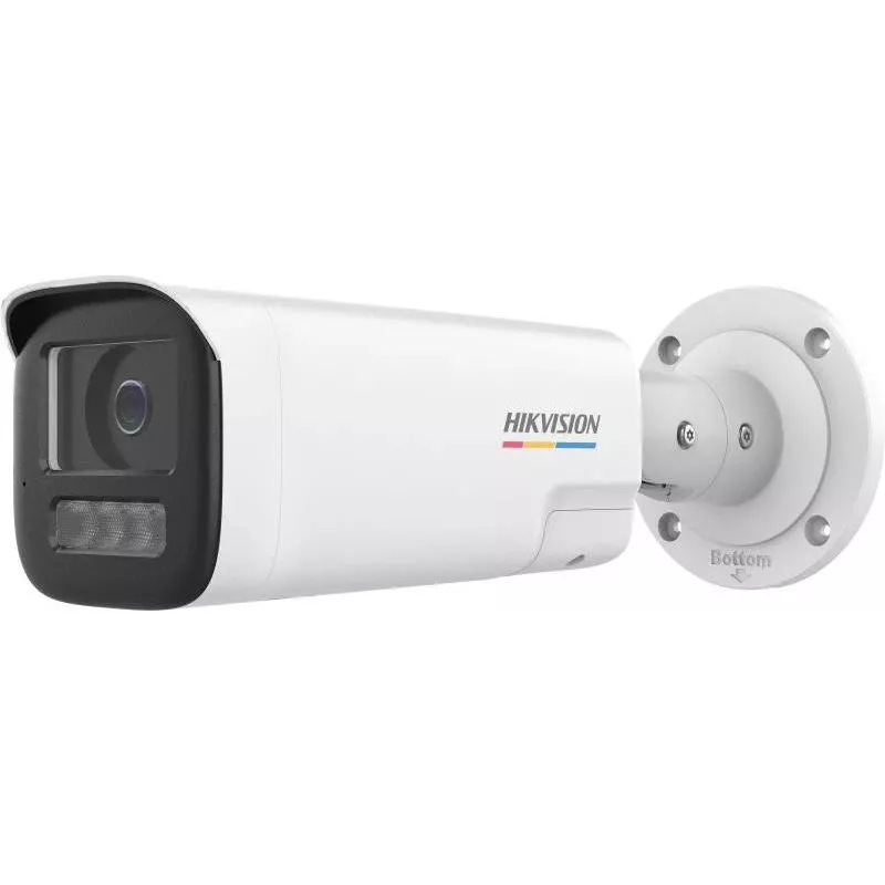 Hikvision DS-2CD1B47G3H-LIUF/SRB(2.8mm) Cámara IP 4MP ColorVu con Luz Blanca, Micrófono Integrado, MicroSD, PoE