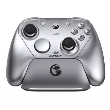 GameSir G7 Pro Mando con Cable para Xbox Series X|S, Xbox One y PC (Plata)