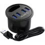ORICO Hub USB 3.0 de 4 Puertos USB-A 5Gbps Negro